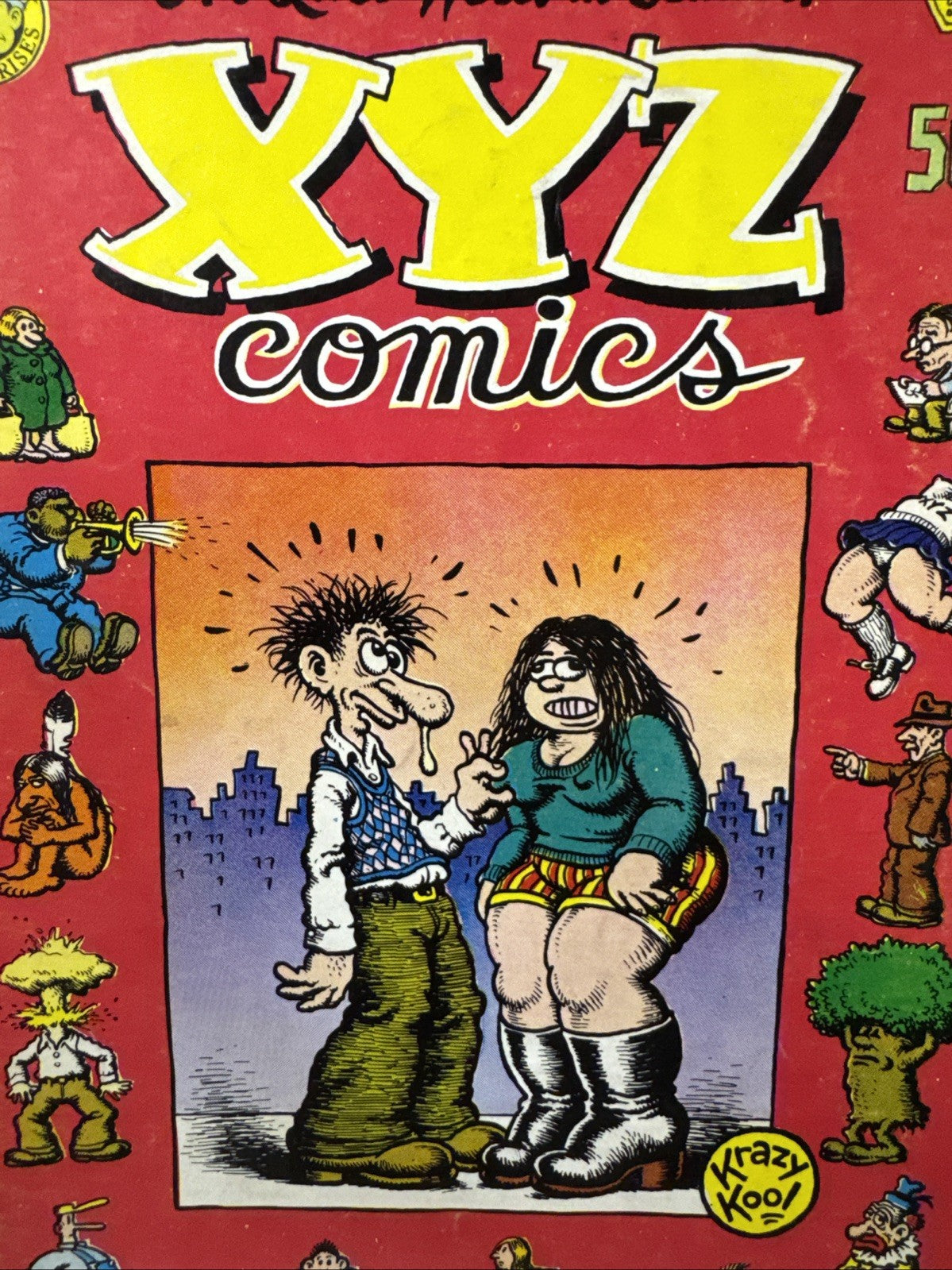 Xyz Comics (Kitchen Sink Press 1972) 1st Print Robert Crumb UNDERGROUND BRONZE