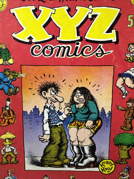 Xyz Comics (Kitchen Sink Press 1972) 1st Print Robert Crumb UNDERGROUND BRONZE