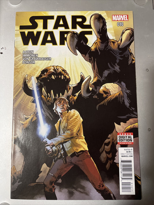 STAR WARS (2015 MARVEL) #10 NM 9.4 Jason Aaron🥇1st Appearance of GAMEMASTER🥇