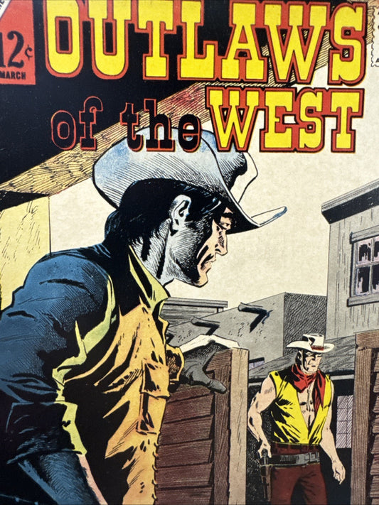 Outlaws Of The West #63 1967-Charlton-Dick Giordano art-"Born Bad" SILVER VG+