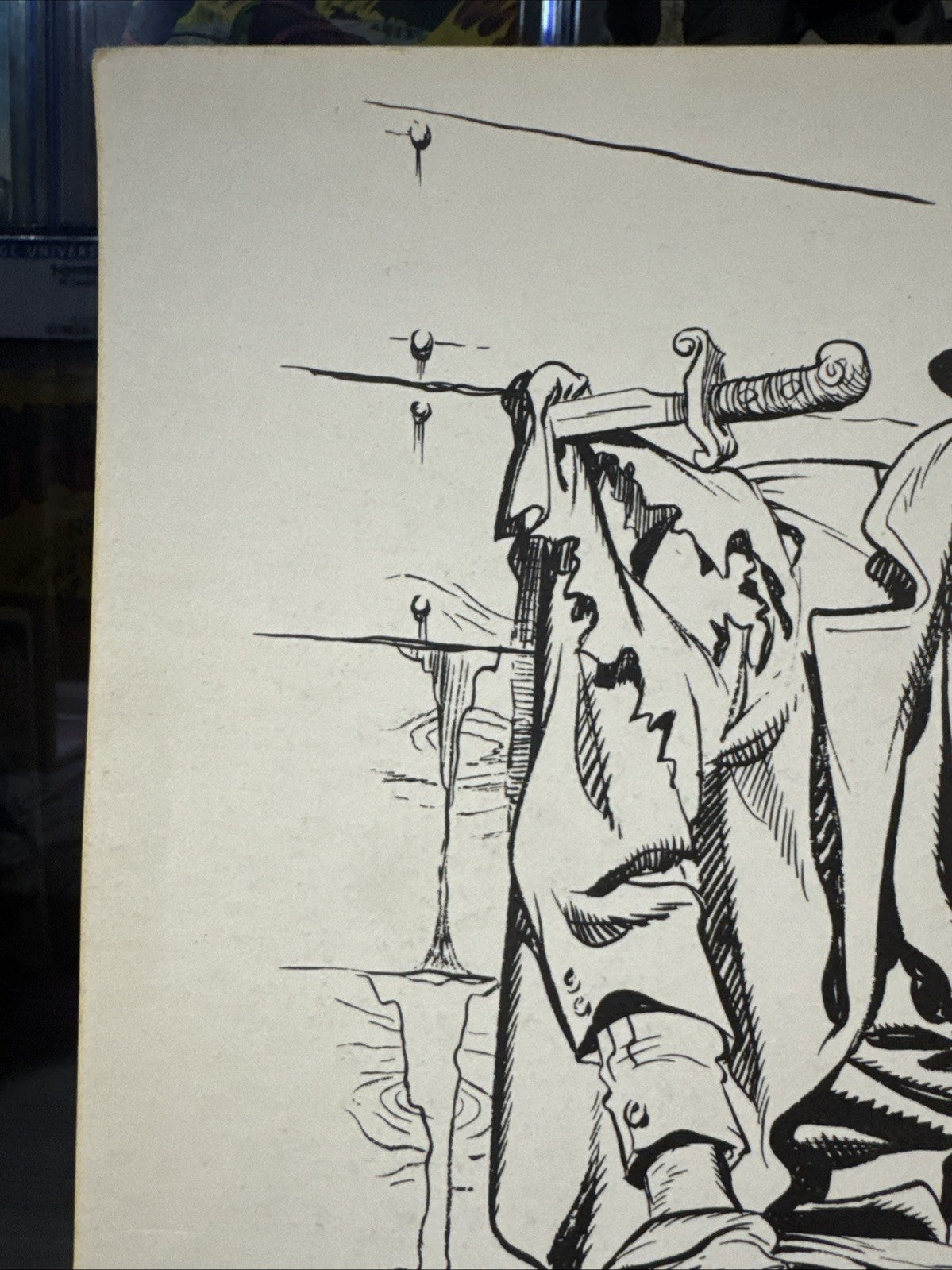 WILL EISNER ** The SPIRIT * b/w print* dated 4/12/76 National Cartoonist Society