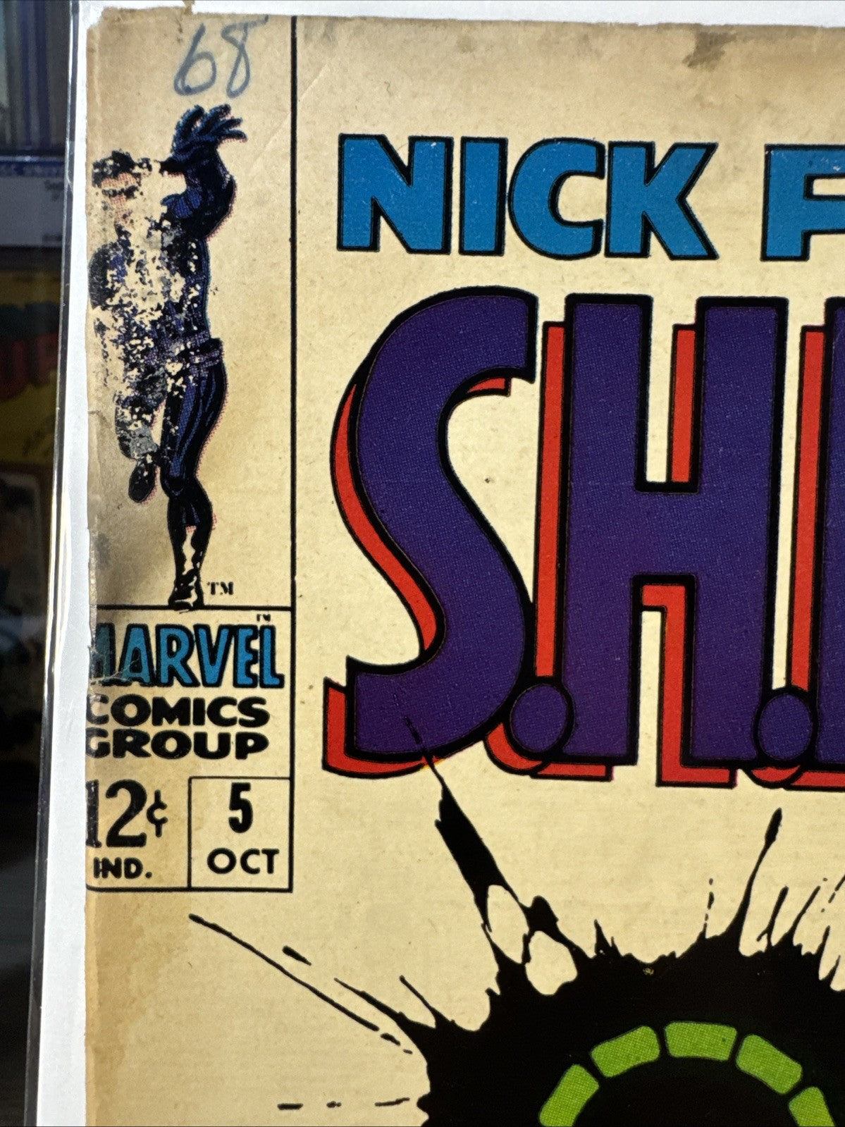 Nick Fury, Agent of Shield #5 (Marvel Comics October 1968) READER COPY