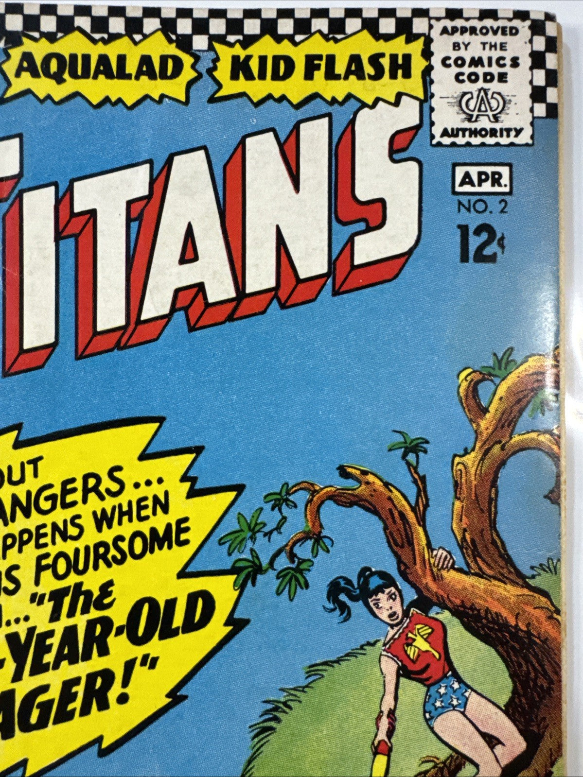 Teen Titans #2 (DC Comics March-April 1966) SILVER F