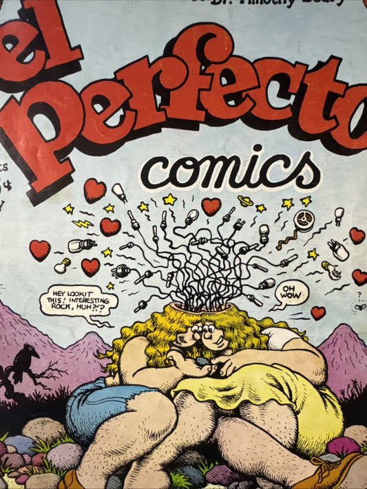 El Perfecto Comics Print Mint 1973 VG 2nd Print Low Print Run UNDERGROUND BRONZE