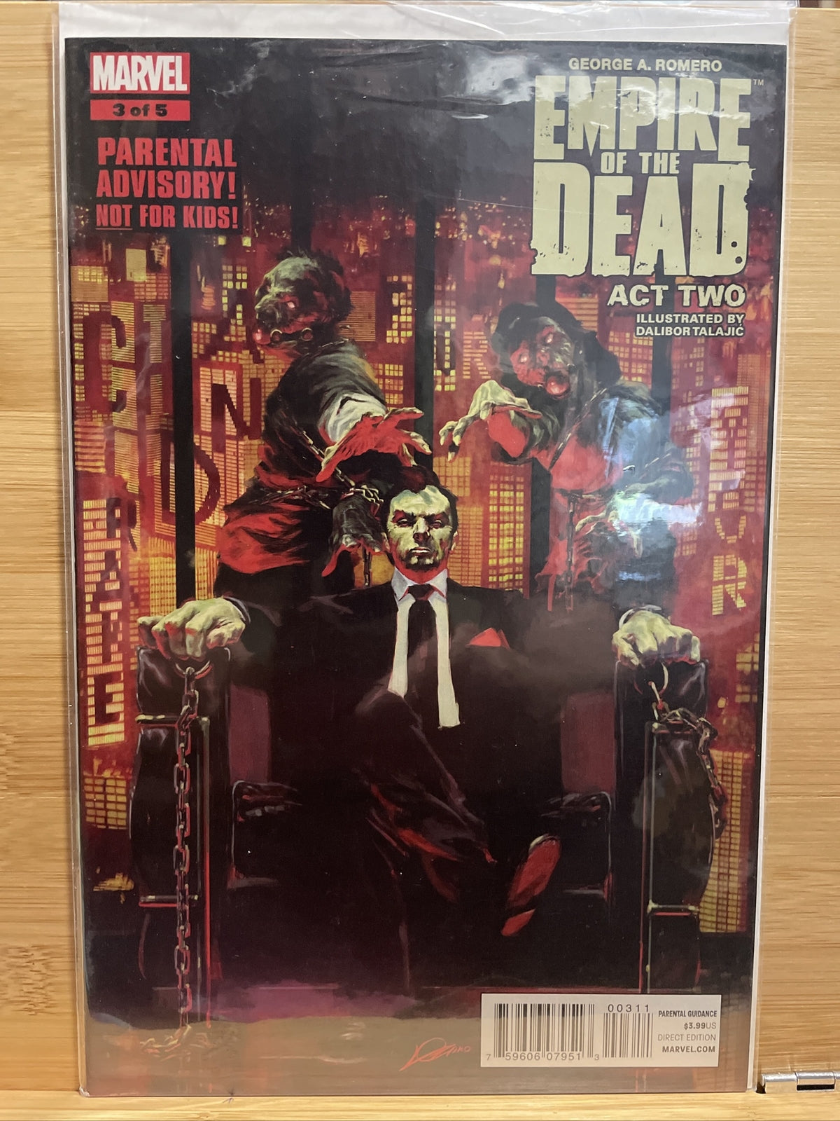 Empire of the Dead Act Two 1 3 4 5 Talajic George A. Romero Zombies Comic Lot