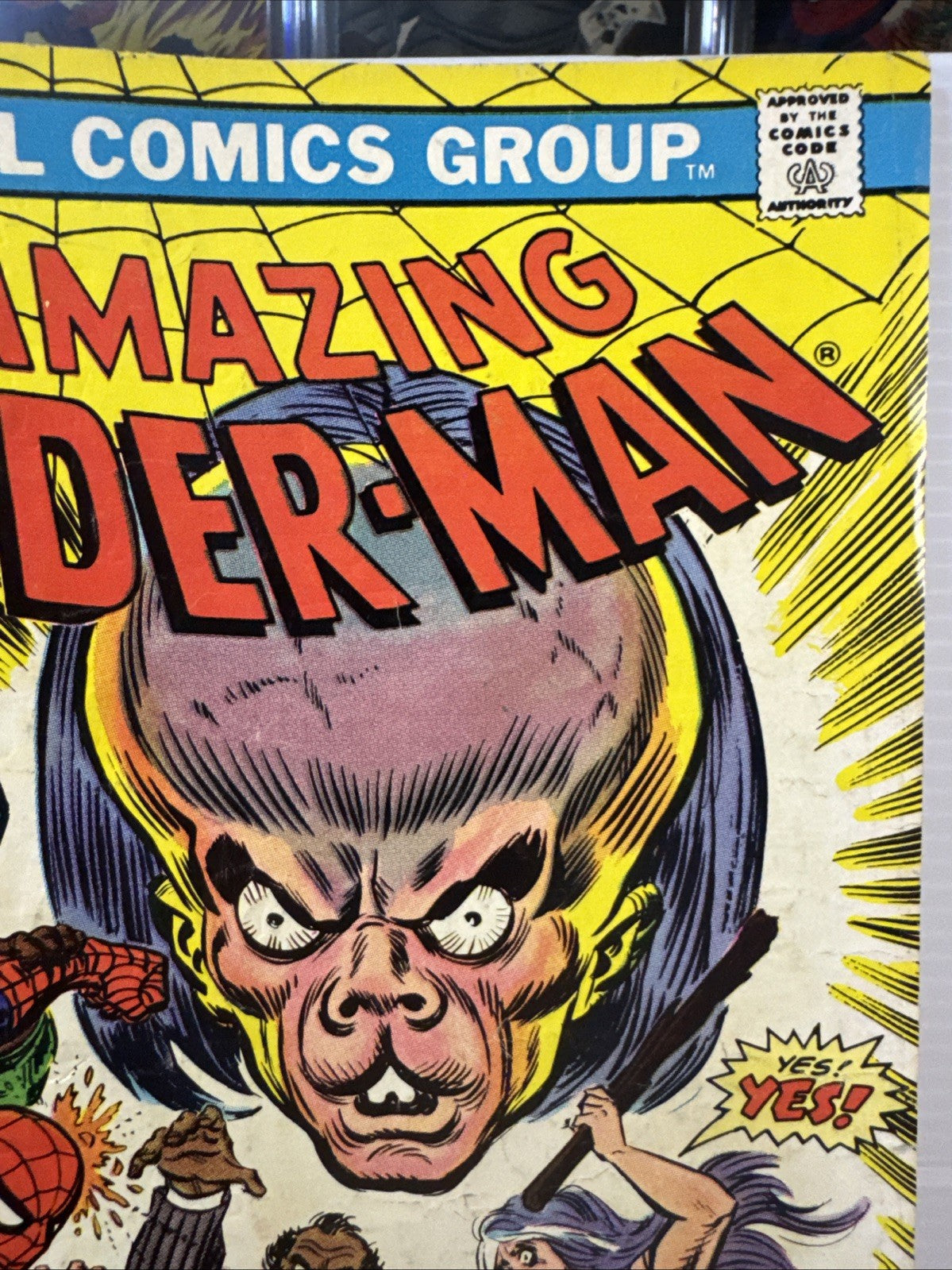 The Amazing Spider-Man #138 (Marvel Comics November 1974) Has MVS KEY BRONZE