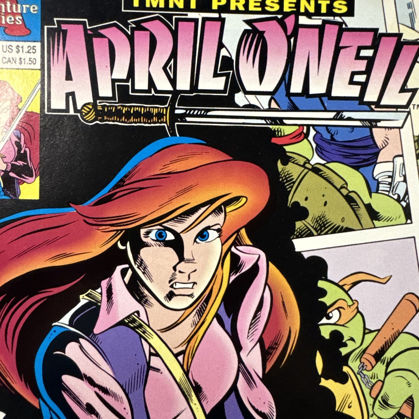 TMNT Present: April O'Neil #1 - Archie 1993 VF HTF