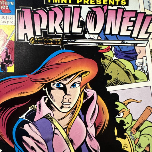 TMNT Present: April O'Neil #1 - Archie 1993 VF HTF