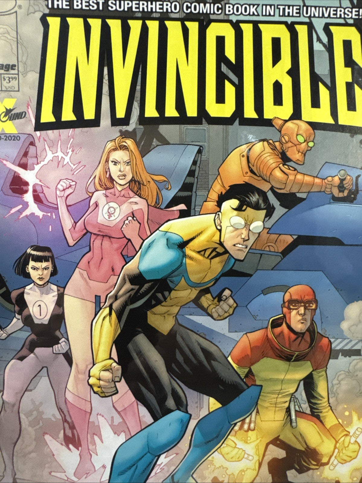 Invincible #1 Amazon Animated Series Promo (Image Comics Malibu Comics March...