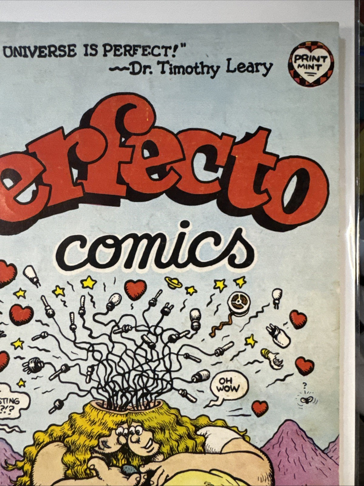El Perfecto Comics Print Mint 1973 VG 2nd Print Low Print Run UNDERGROUND BRONZE