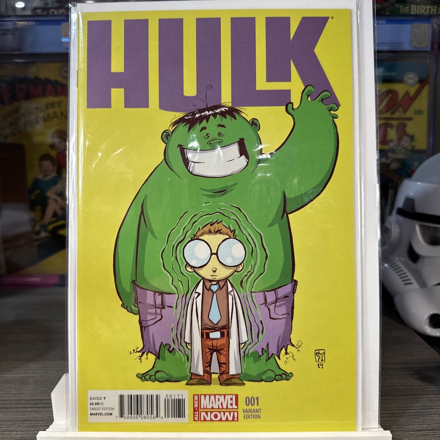 Hulk #1 (2014, Marvel) Skottie Young Variant NM/NM+ MODERN