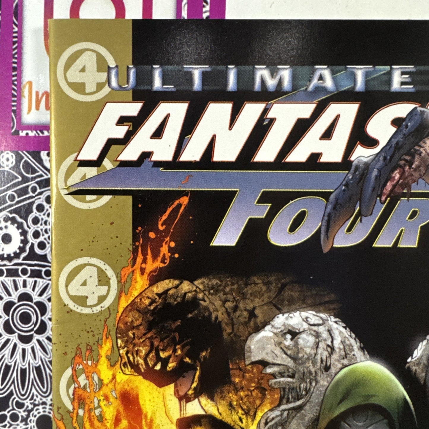 Ultimate Fantastic Four #30 Marvel July 2006) KEY Early Marvel Zombie Cover DOOM