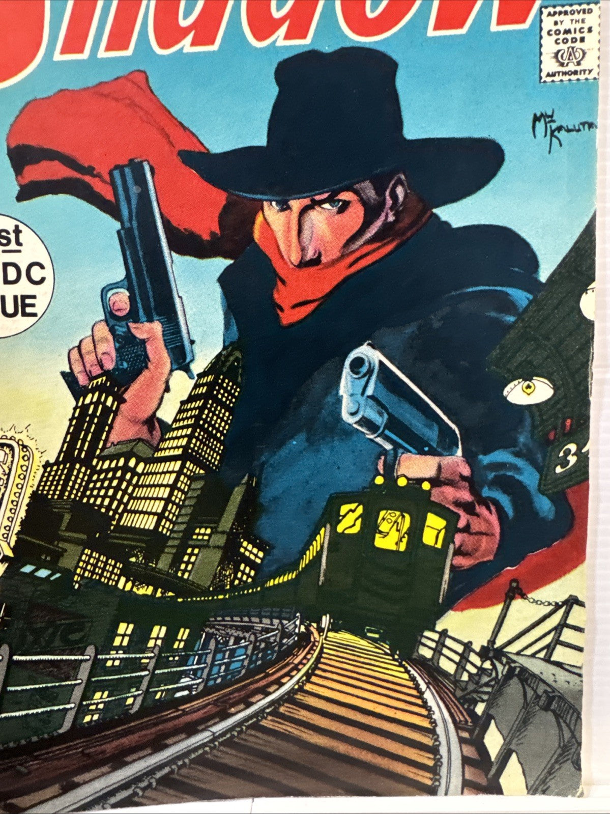 The Shadow #1 (DC Comics October-November 1973) SILVER KEY