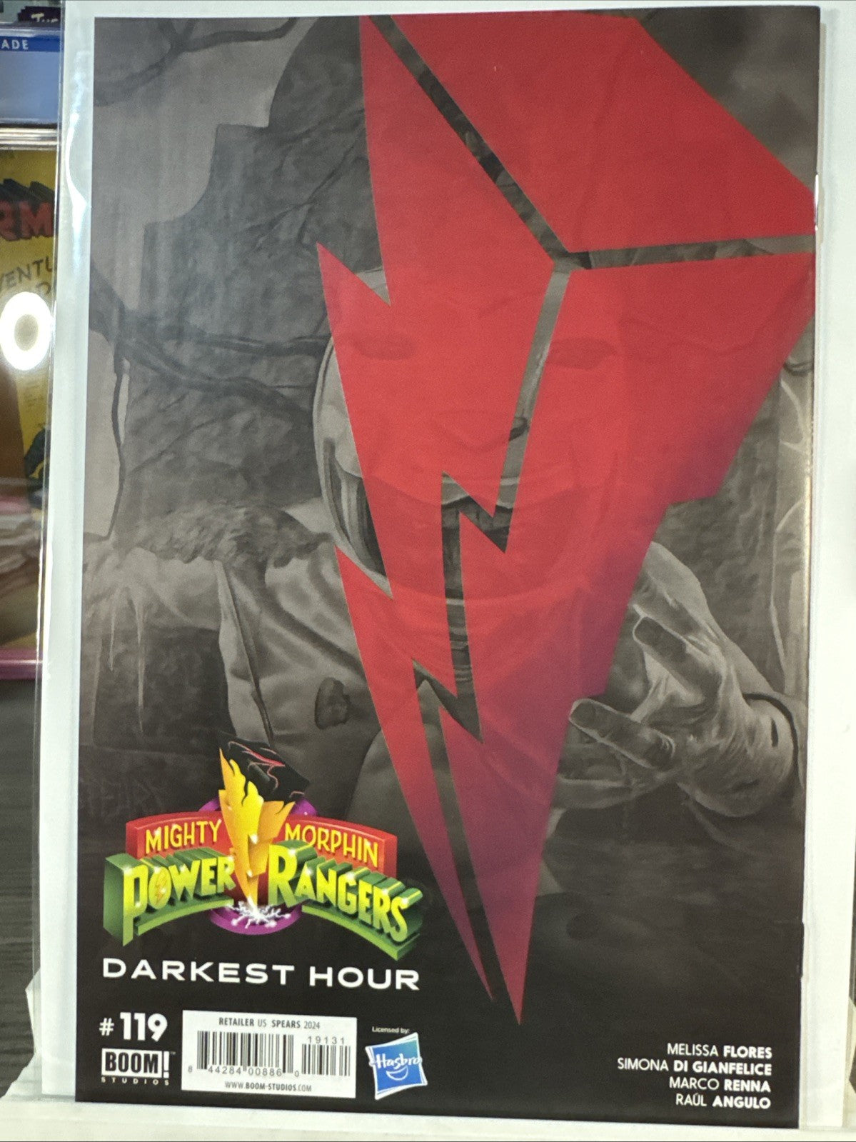 Mighty Morphin Power Rangers #119 2024 Mark Spears Virgin Zombie Variant MODERN