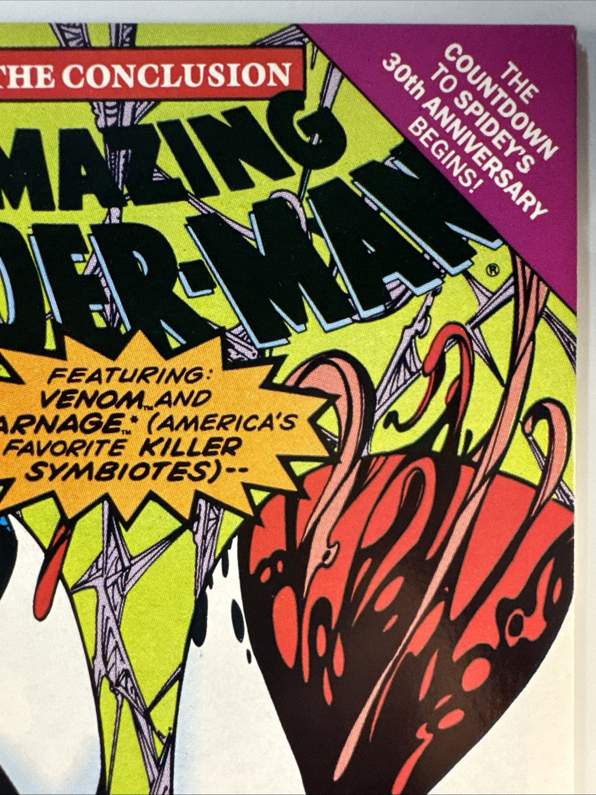 AMAZING SPIDER-MAN #363 1992 NM 3rd APPEARANCE CARNAGE! VENOM COPPER KEY