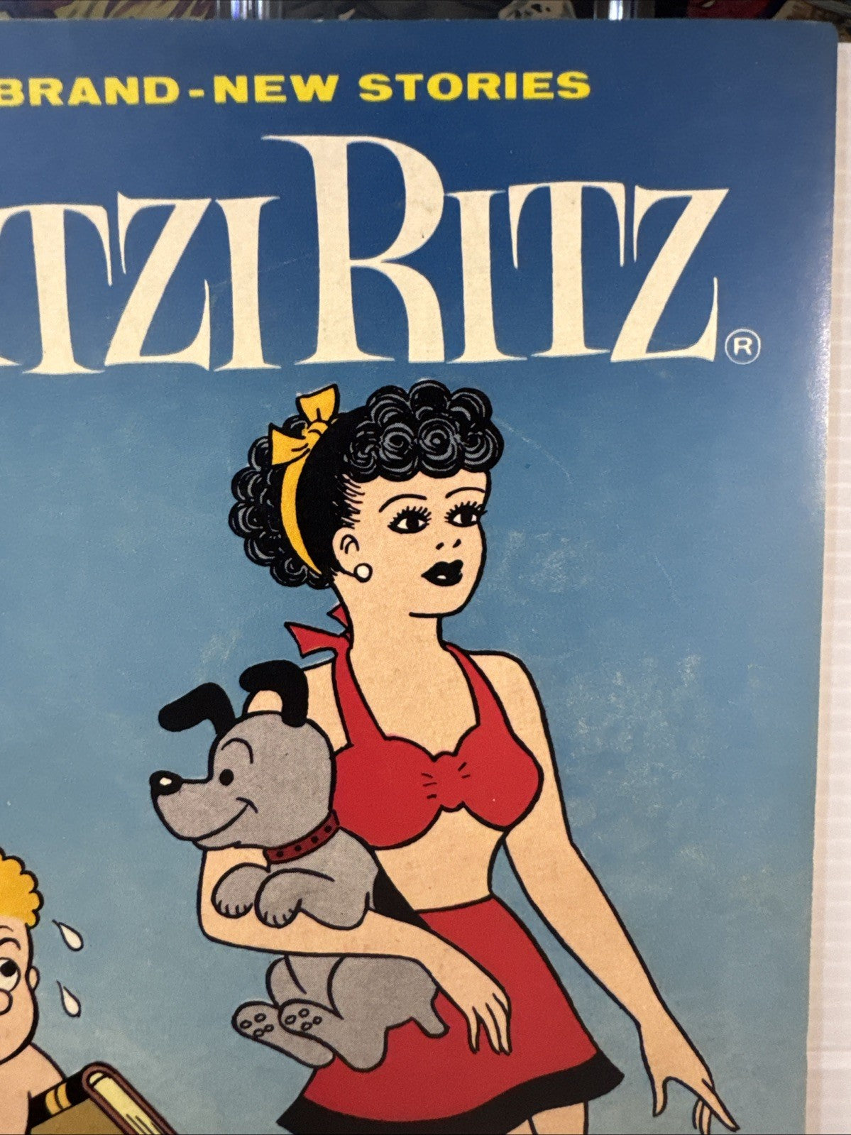 Fritzi Ritz #58 (Dell Comics June-August 1958) Gorgeous SILVER AGE Good Girl VF
