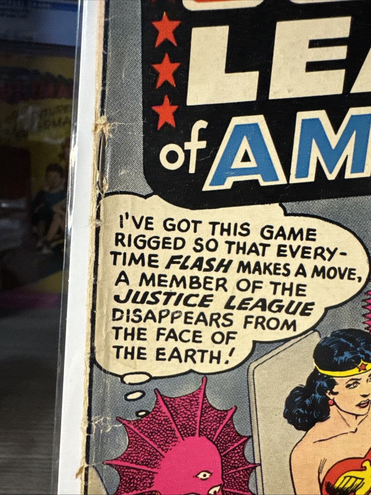 Justice League of America #1 (DC Comics November 1960) SILVER MEGA KEY VG