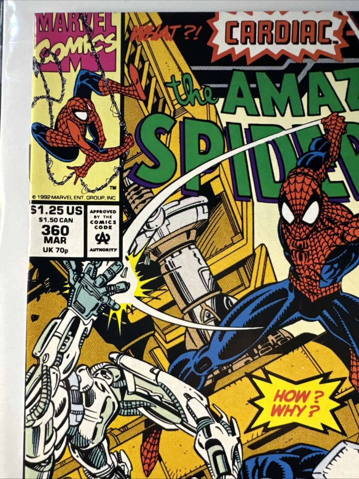 The Amazing Spider-Man #360 (Marvel Comics March 1992) COPPER NM KEY
