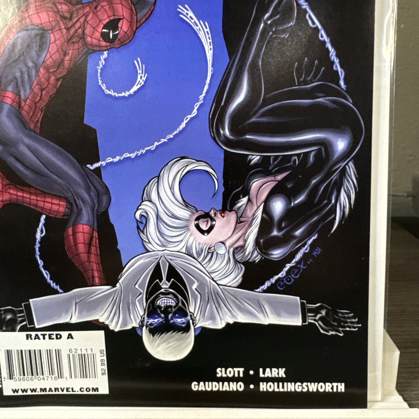 The Amazing Spider-Man #621 (Marvel Comics 2010) MODERN Mr. Negative Black Cat