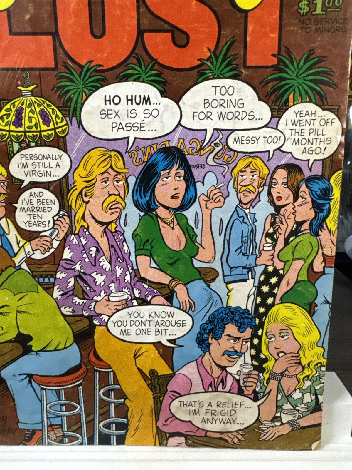 Young Lust #4 (Print Mint November 1974) UNDERGROUND BRONZE