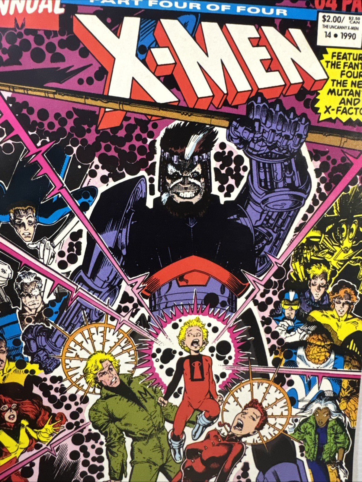 X-Men Annual #14 - 1st Gambit Cameo - Marvel Comics 1990 Key NM COPPER