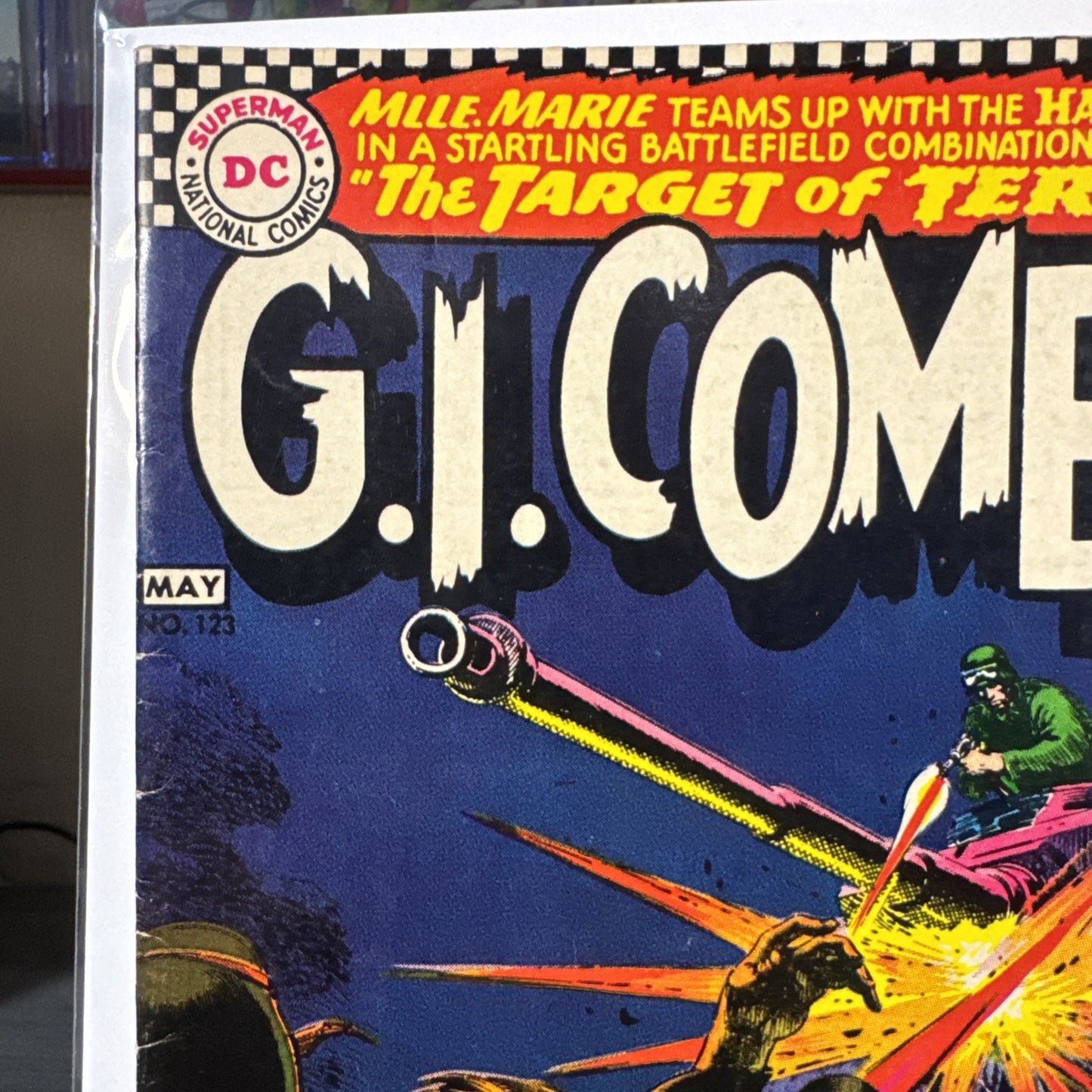 G.I. Combat #123 (DC Comics April-May 1967) SILVER