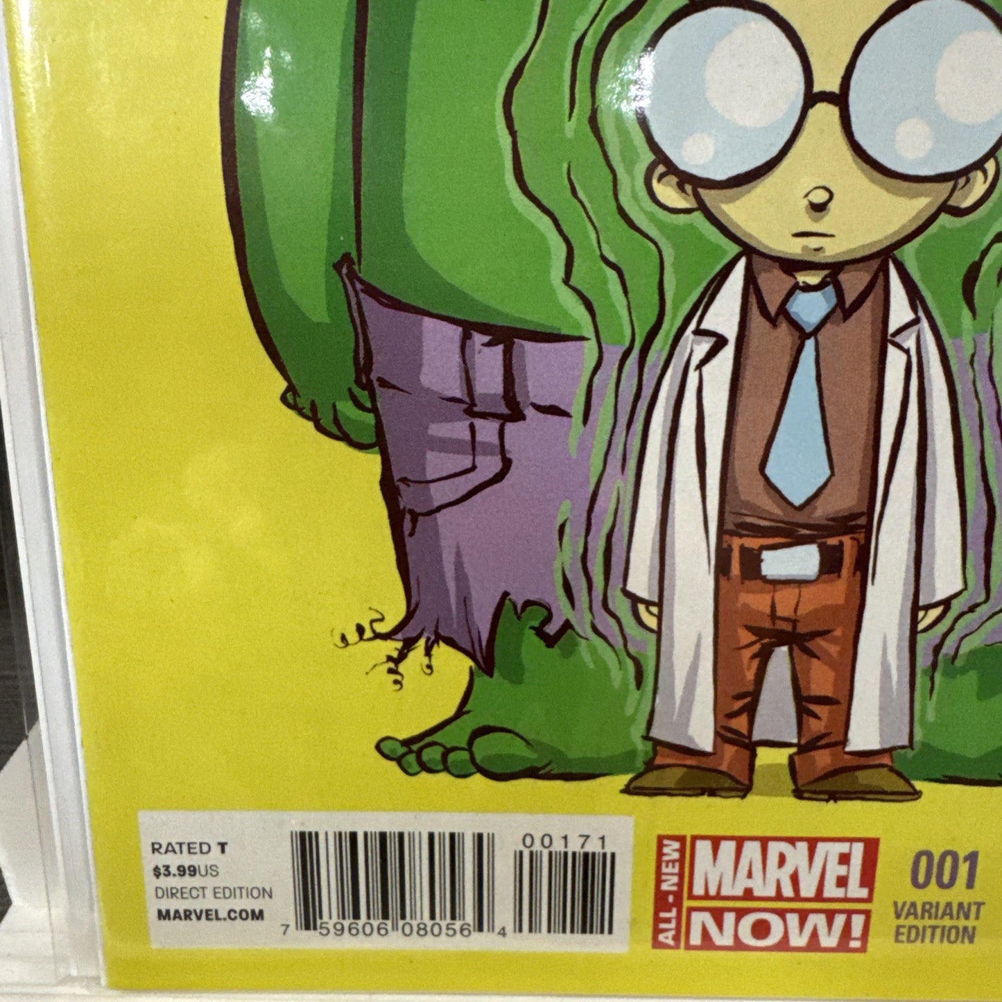 Hulk #1 (2014, Marvel) Skottie Young Variant NM/NM+ MODERN
