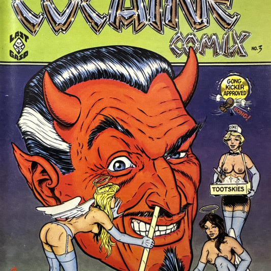 Cocaine Comix #3  Last Gasp Publisher 1981 UNDERGROUND VF Rare!