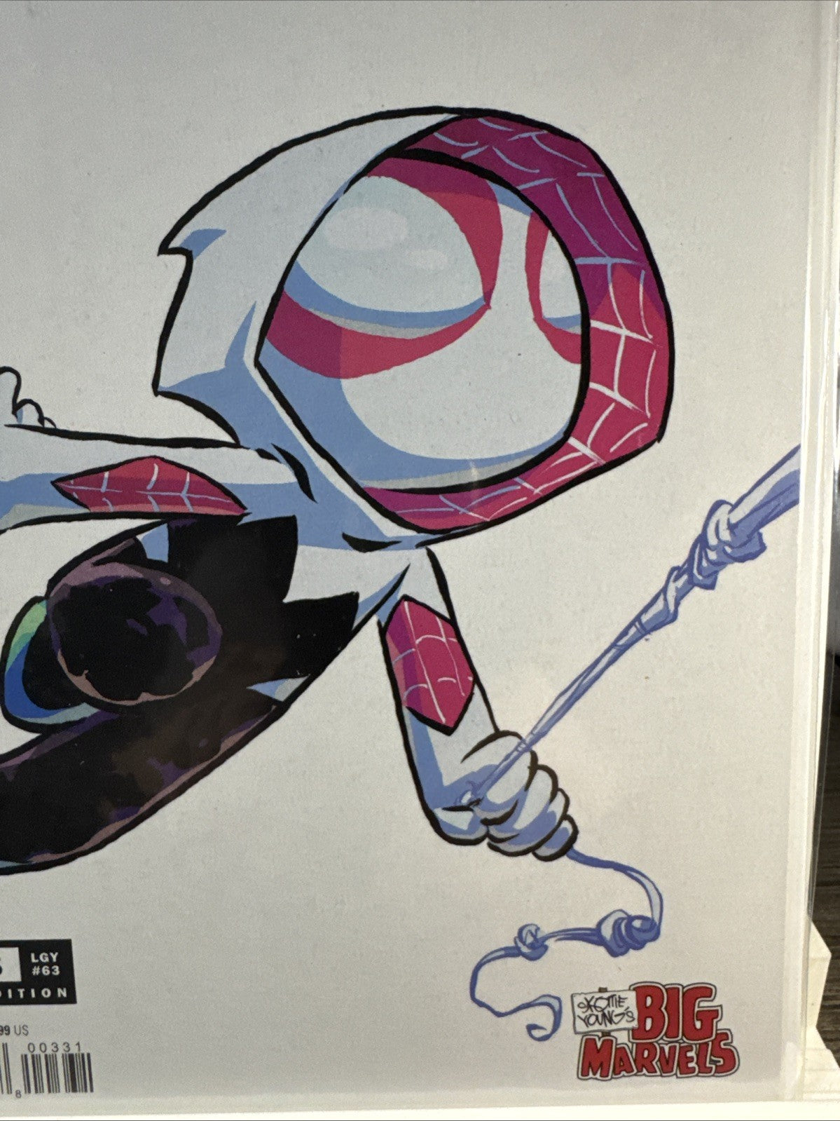 SPIDER GWEN: GHOST SPIDER #3 NM+ SKOTTIE YOUNG BIG MARVELS VARIANT MINTY MODERN