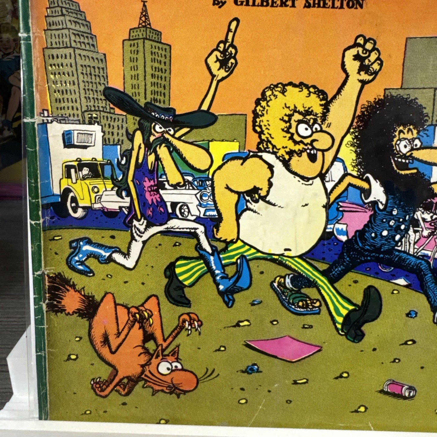 Fabulous Furry Freak Brothers #2 VG 2nd Print (Rip Off Press 1972) UNDERGROUND