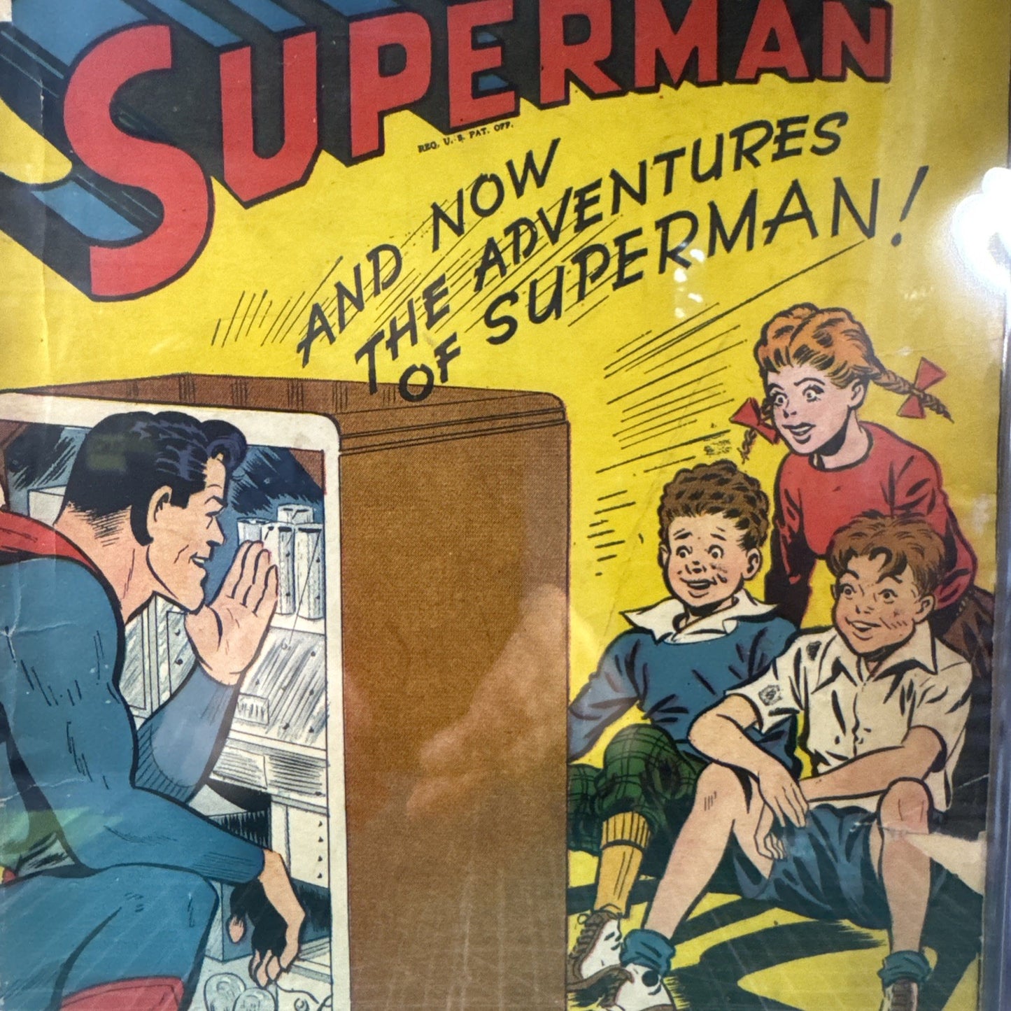 Superman #39 1946 CGC 1.5 (Don Cameron Story, Jack Burnley Cover) Rare Early #