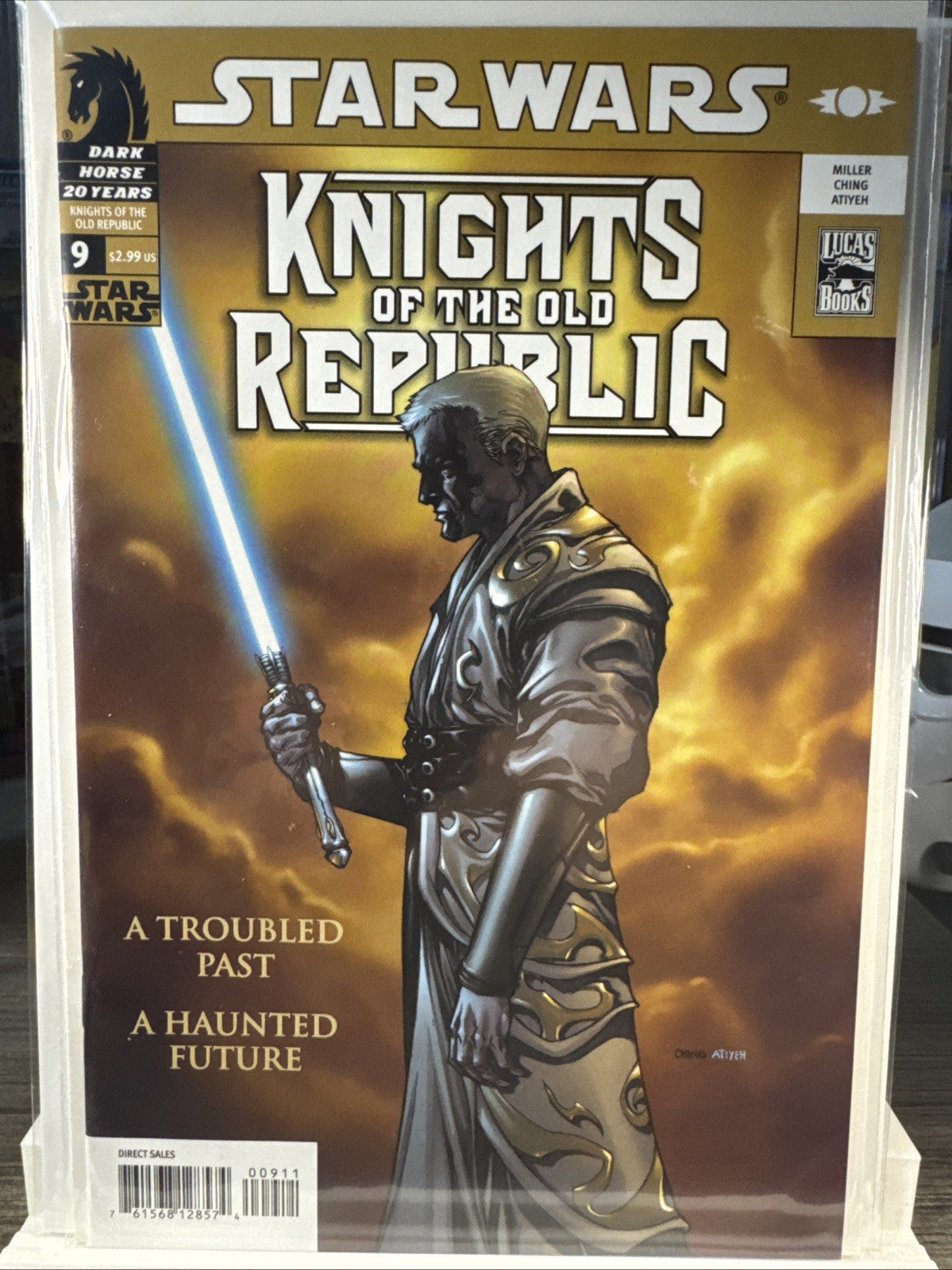 STAR WARS KNIGHTS OF THE OLD REPUBLIC #9 1ST APP OF REVAN NM MODERN KEY BEAUTY!