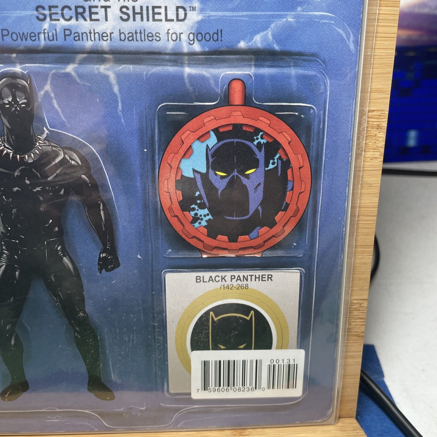 Secret Wars JTC Action Figure Variant Lot Mr. Fantastic & Black Panther NM