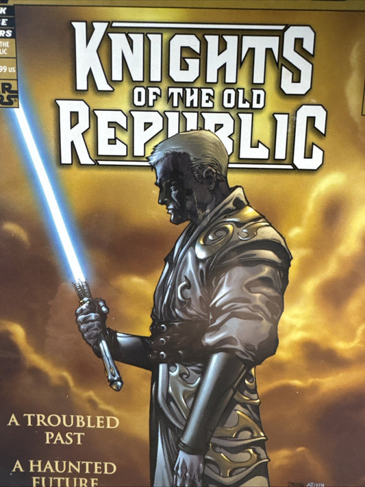 STAR WARS KNIGHTS OF THE OLD REPUBLIC #9 1ST APP OF REVAN NM MODERN KEY BEAUTY!