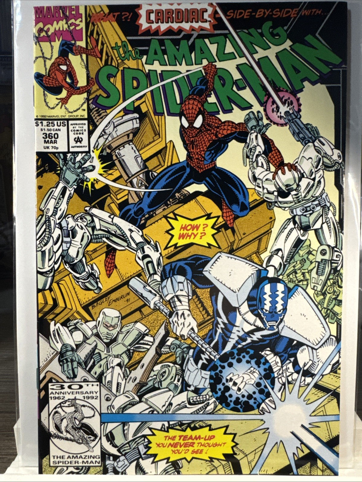 The Amazing Spider-Man #360 (Marvel Comics March 1992) COPPER NM KEY