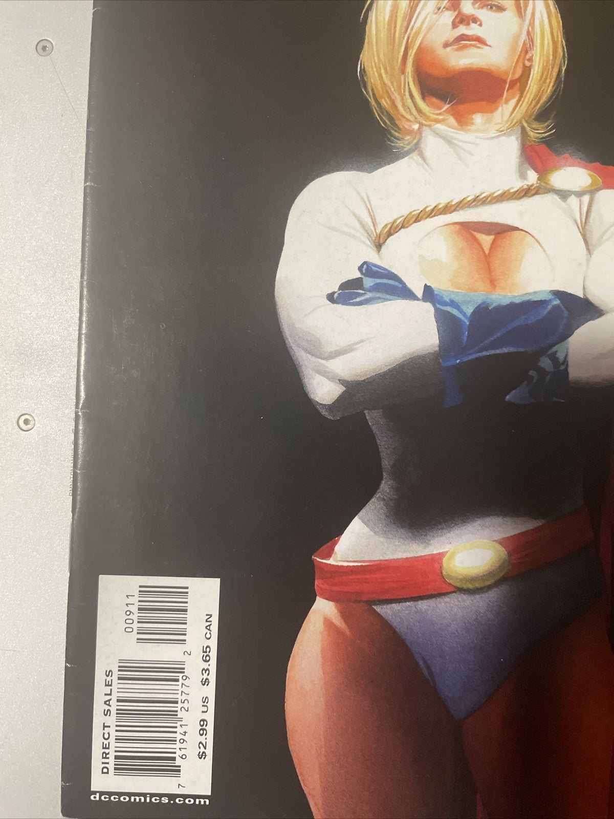 Justice Society of America #9 Alex Ross Power Girl 2007 DC Comics NM LOVE ITTT!