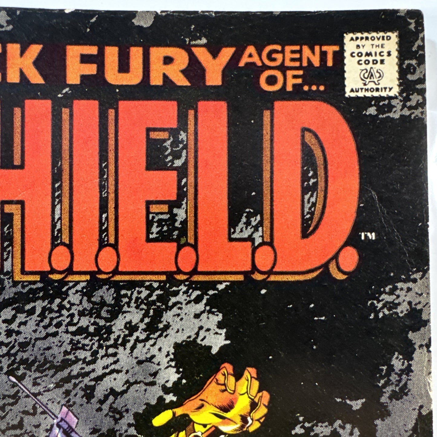 NICK FURY AGENT OF SHIELD #6 JIM STERANKO COVER, FRANK SPRINGER ART 1968 SILVER