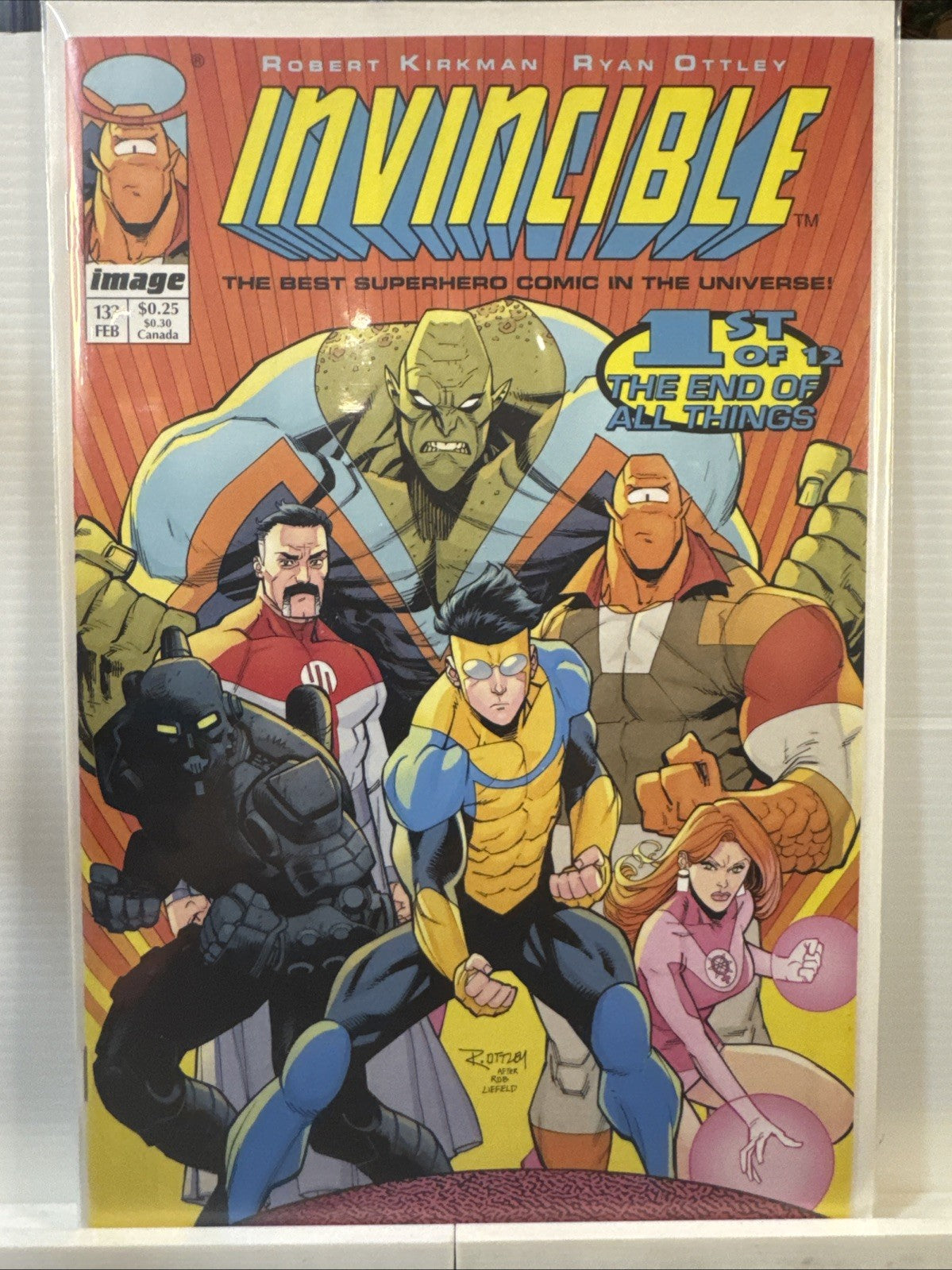 Invincible #133 Liefeld Youngblood Homage Cover Image Malibu 2017 Minty MODERN