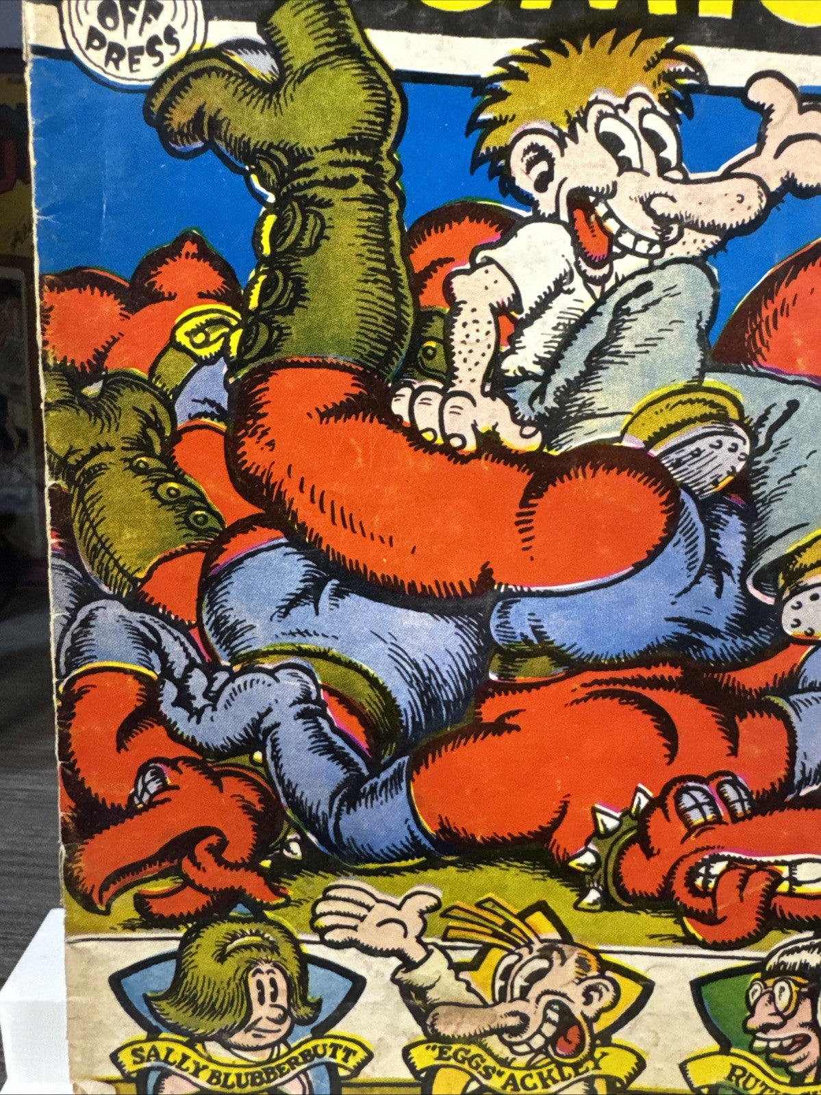 Big Ass Comics #2 (Rip Off Press 1971) Robert Crumb UNDERGROUND BRONZE See Descr