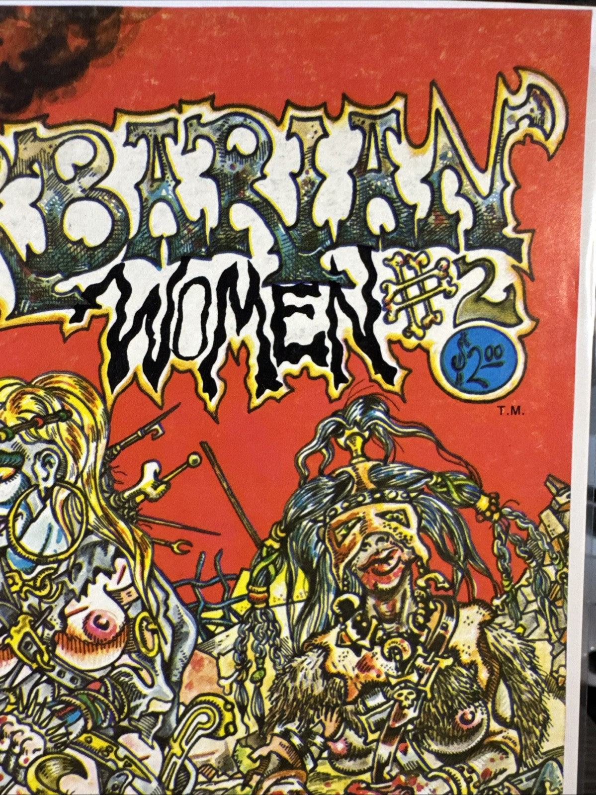 Barbarian Women #2 (California Comic 1977) Underground Comix 1st Print Rare HTF