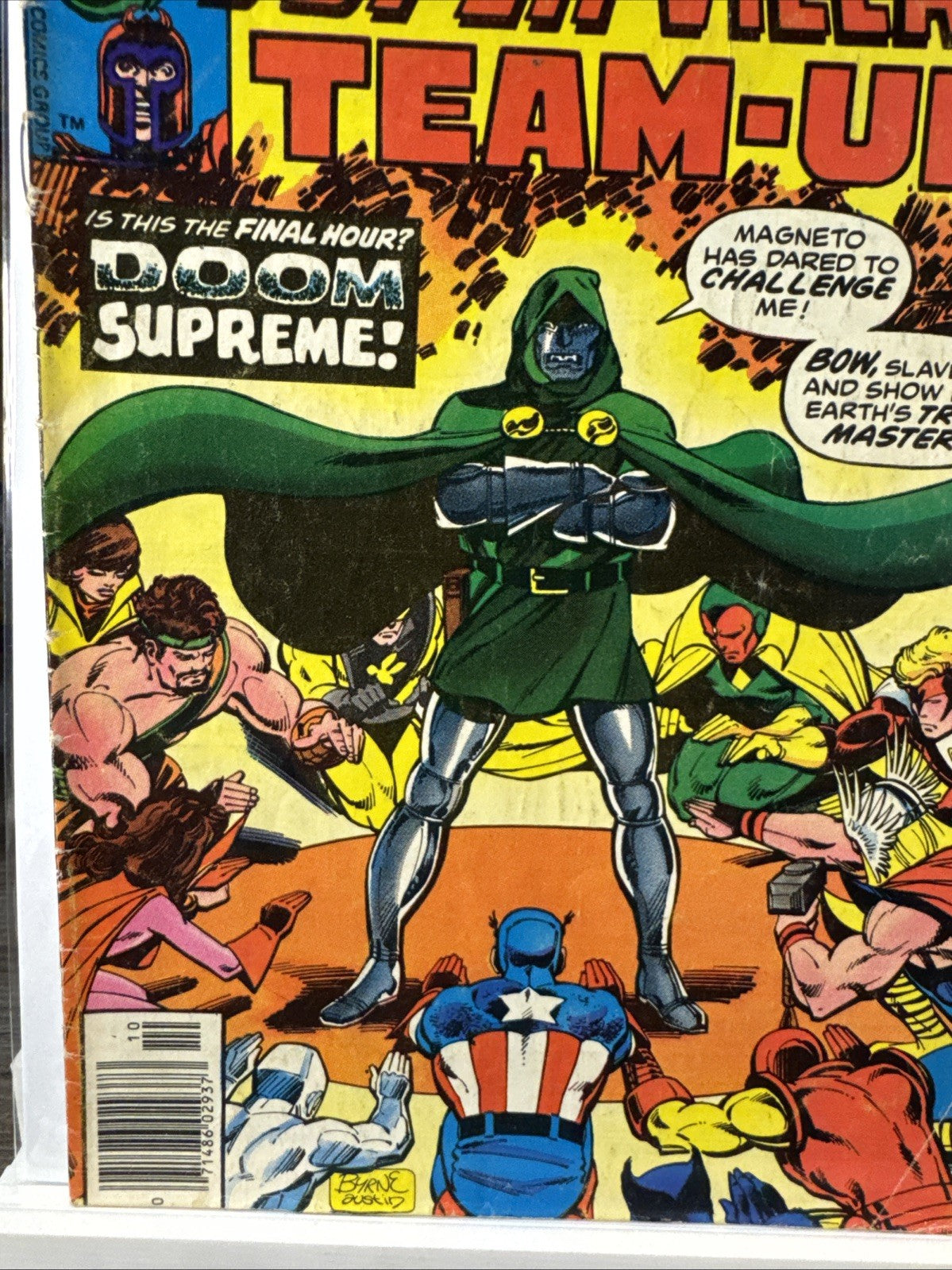 Super-Villain Team-Up #14 (Marvel 1977) 1st Meeting Dr. Doom & Magneto BRONZE VG