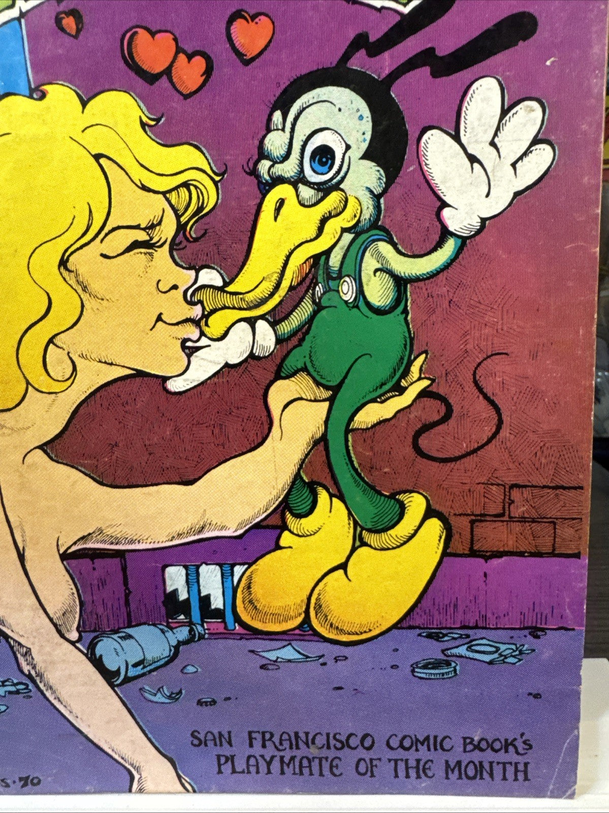 San Francisco Comic Book #2  1970 Wraparound Cover The Print Mint UNDERGROUND