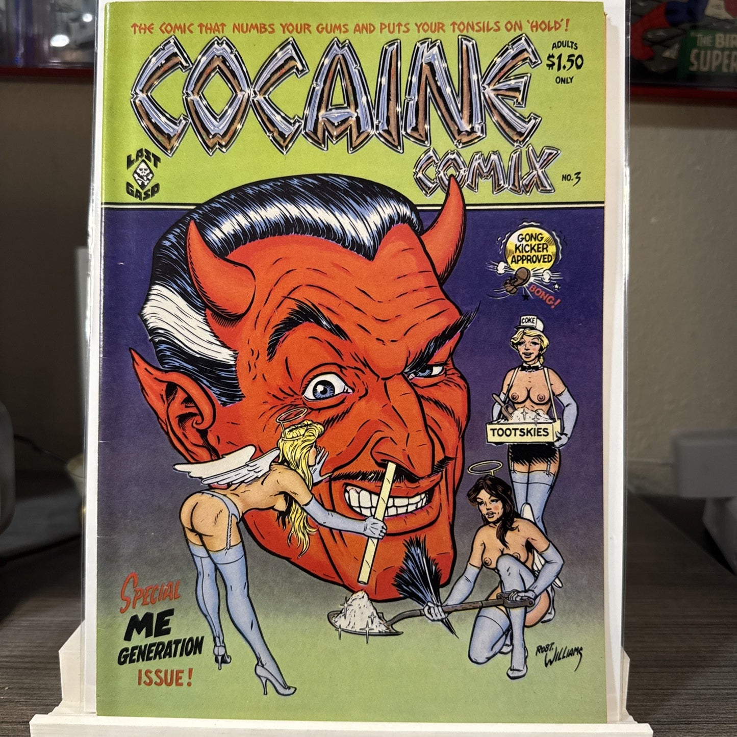 Cocaine Comix #3  Last Gasp Publisher 1981 UNDERGROUND VF Rare!