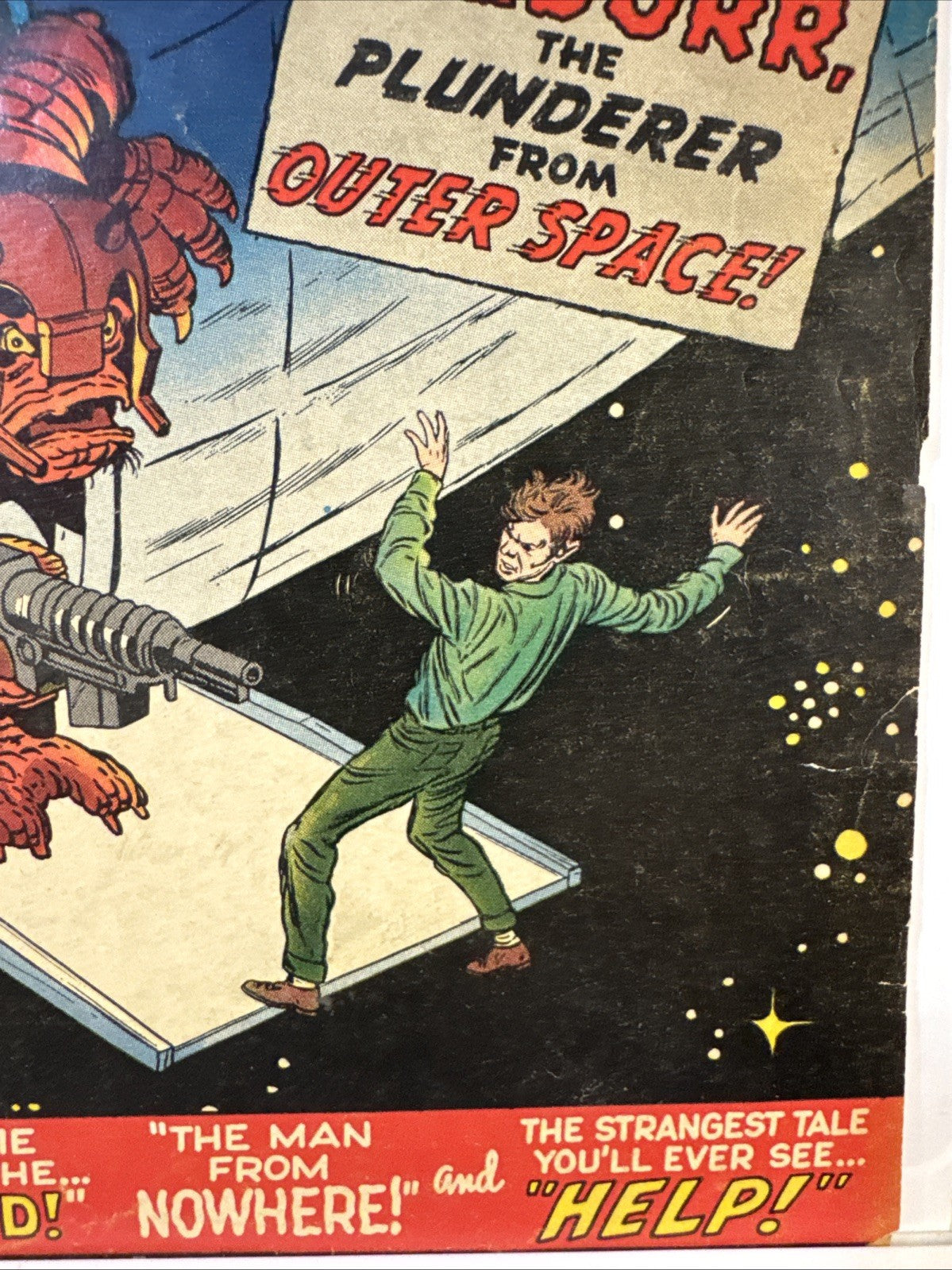 Strange Tales #94 (Marvel 1962) Low Grade Detached Cover SILVER Pre-Hero KEY