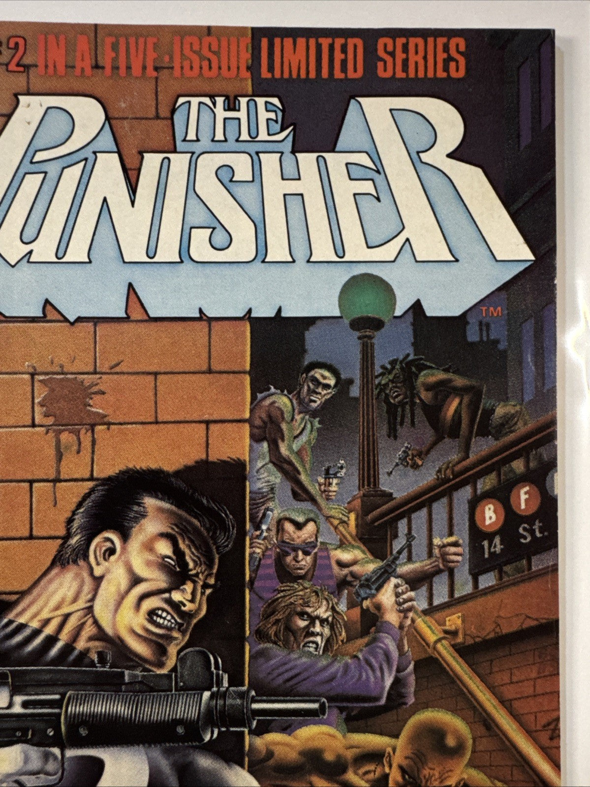 The Punisher #2 (Marvel Comics February 1986) COPPER NM-