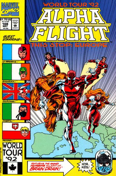 Alpha Flight, Vol. 1 World Tour '92, Part 2: The Global Village 108A