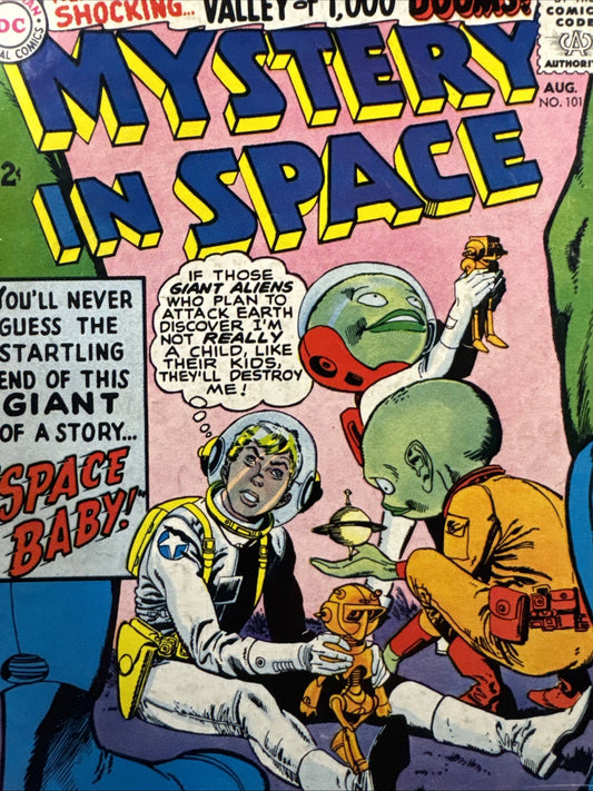 Mystery in Space #101 DC Comics 1965 VG+ 5.0 SILVER