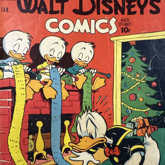 WALT DISNEY'S COMICS AND STORIES V11 #4 Dell 1951 GOLDEN
