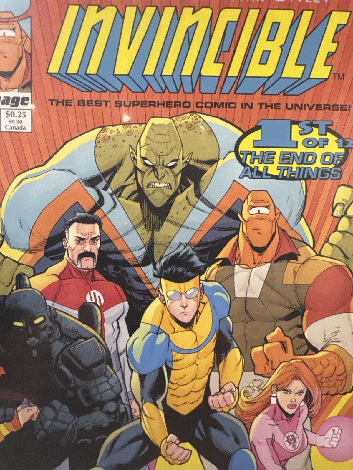 Invincible #133 Liefeld Youngblood Homage Cover Image Malibu 2017 Minty MODERN
