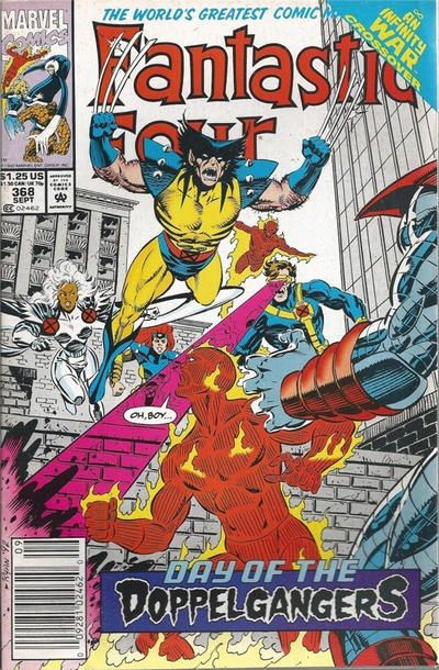 Fantastic Four, Vol. 1 Infinity War - Day Of The Dark Side! 368B